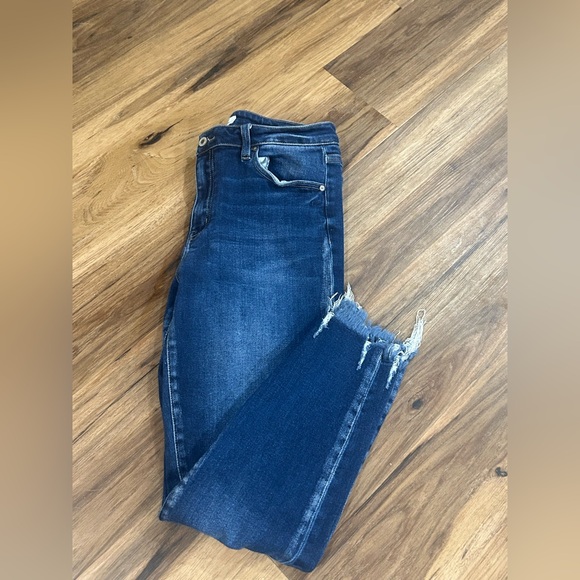 Kancan Dark Wash High Rise Skinny Jeans - Picture 4 of 8